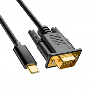 Cabo Conversor USB-C para VGA 1.8 metro