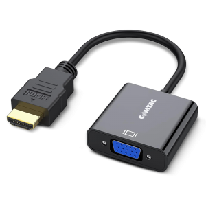 Cabo Conversor HDMI para VGA + Áudio